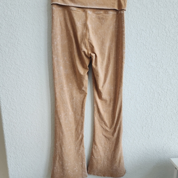 VICTORIA'S SECRET PINK Performance Cotton Foldover Yoga Pants Ultra Wash M - Picture 9 of 12